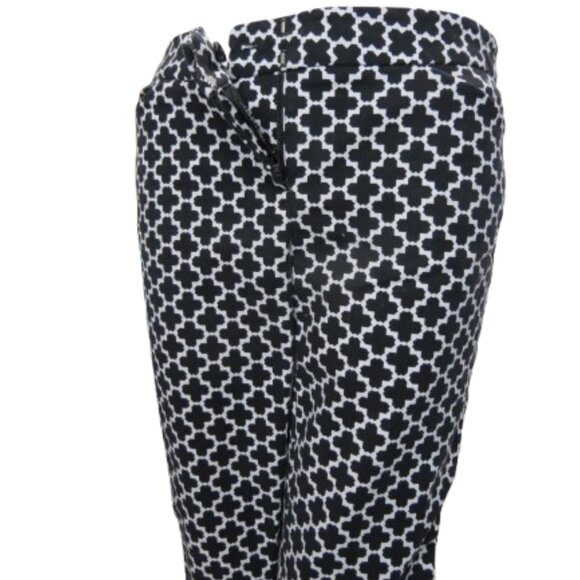 White House Black Market Geometric Design Skinny Pants - Picture 3 of 7